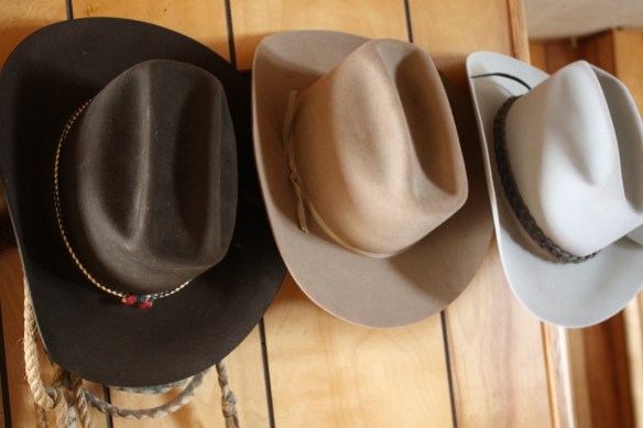 Dad's old Stetson hats haven't lost their groove . . .  