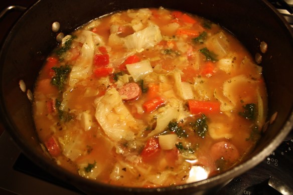 stew on the menu . . . .