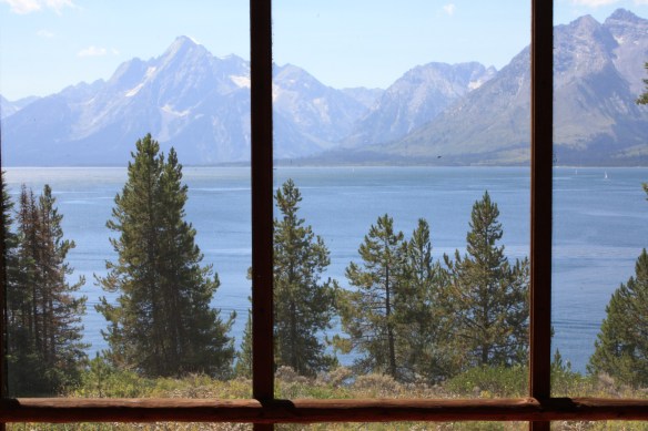 The lakeside porch . . . 